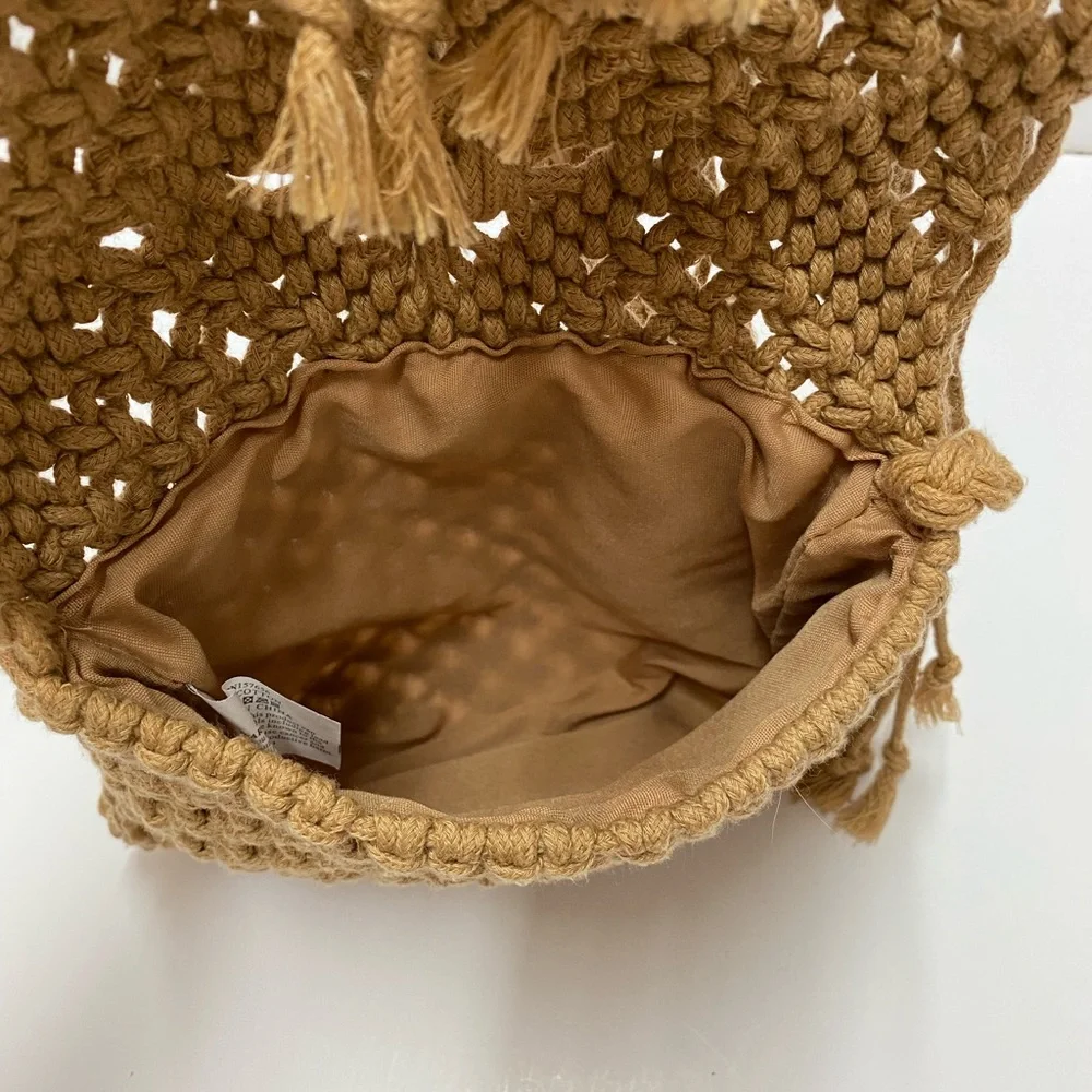 Crocheted Small Crossbody Purse BoHo
